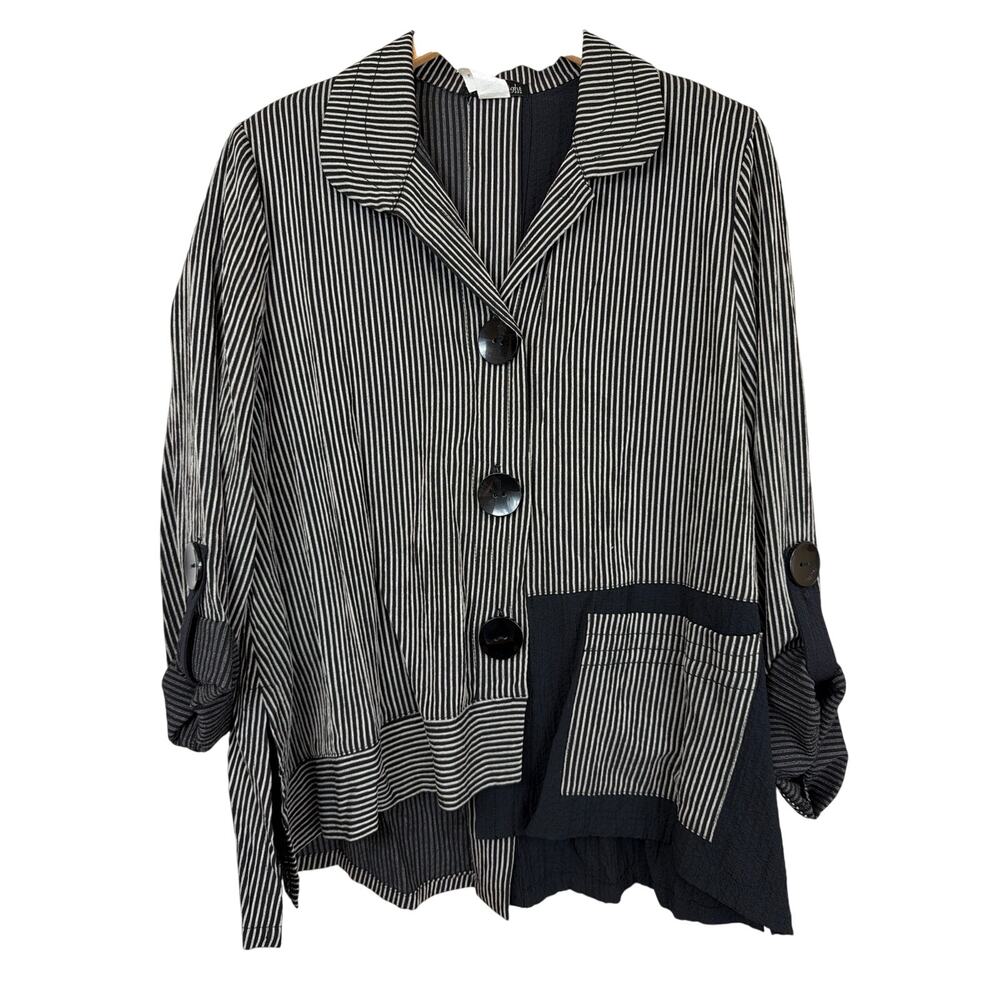 Moonlight Y and S Fashion Design Asymmetrical Jacket XL